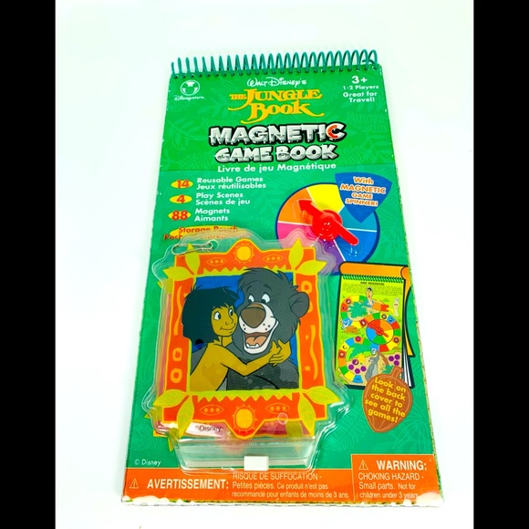 Disney Other - Disney The Jungle Book Magnetic Game Book Elmers Products 2007
